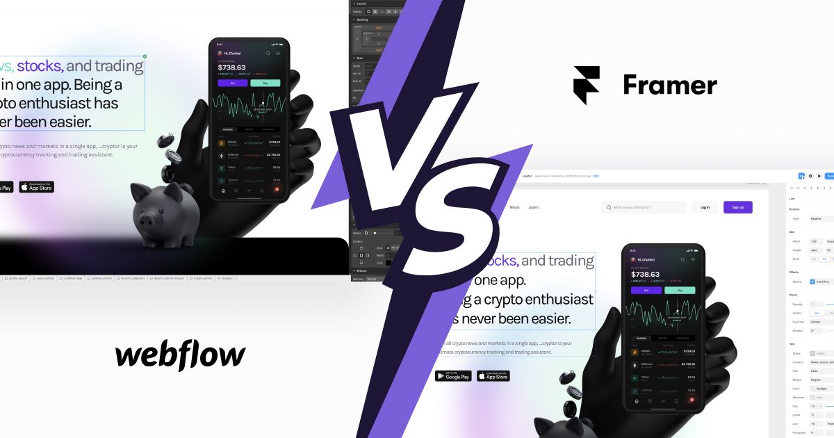 Usertive - Framer Vs. Webflow: Which No-code Tool Should You Choose As ...